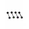Barbell Negro J006