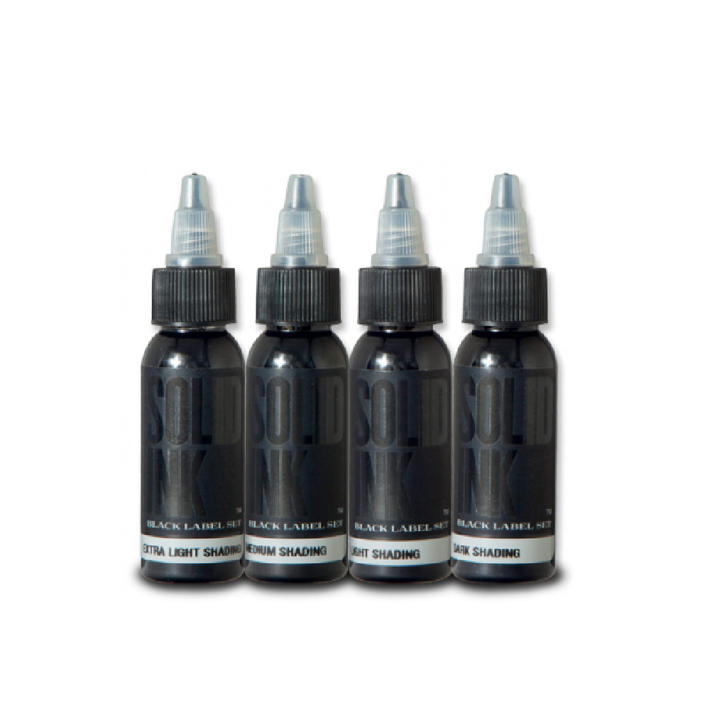 Black Label Grey Wash Solid Ink 