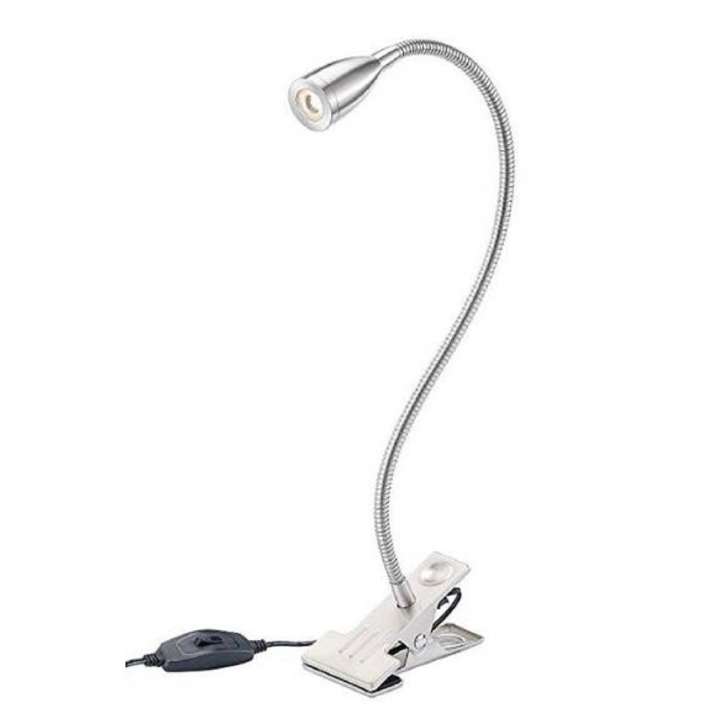 Lámpara Clip-On Cuello de Cisne