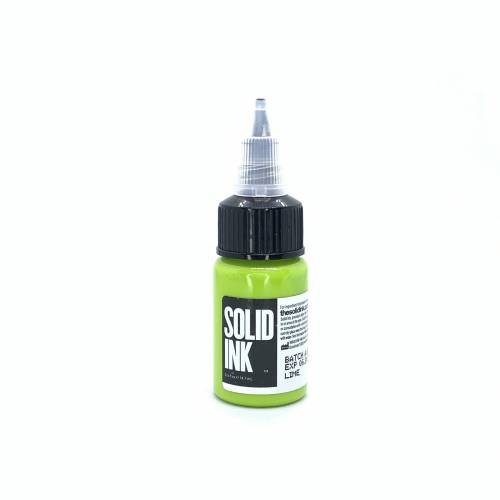Lime Solid Ink 1/2 onza