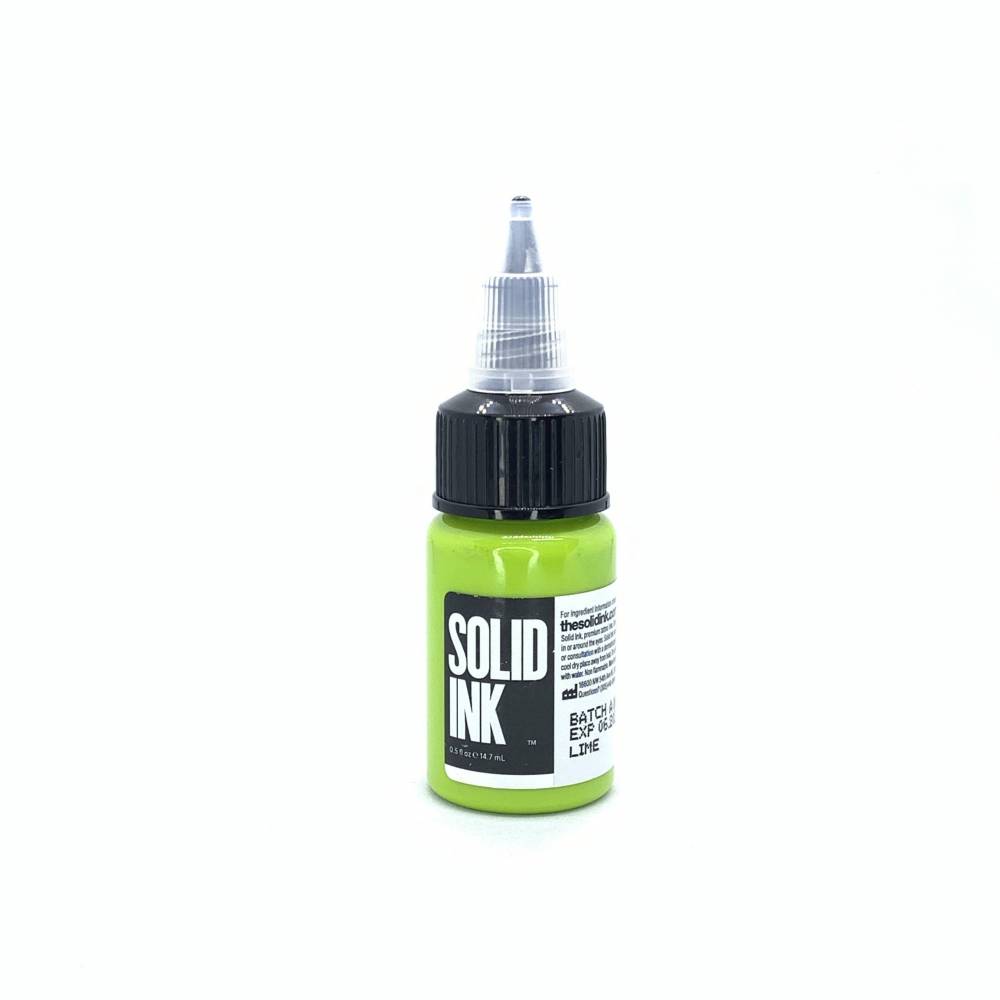 Lime Solid Ink 1/2 onza
